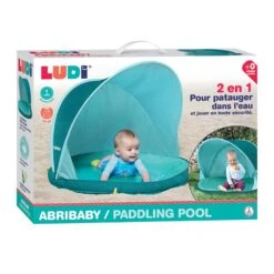 Piscine Couverte Bébé 15 Piscine Couverte Bébé -Magasin De Périphériques Pour Enfants abribaby bleu ludi jouets OG