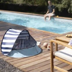 BabyMoov Tente De Jeux Anti-UV 3-en-1 Aquani Marinière -Magasin De Périphériques Pour Enfants aquani mariniere babymoov OG