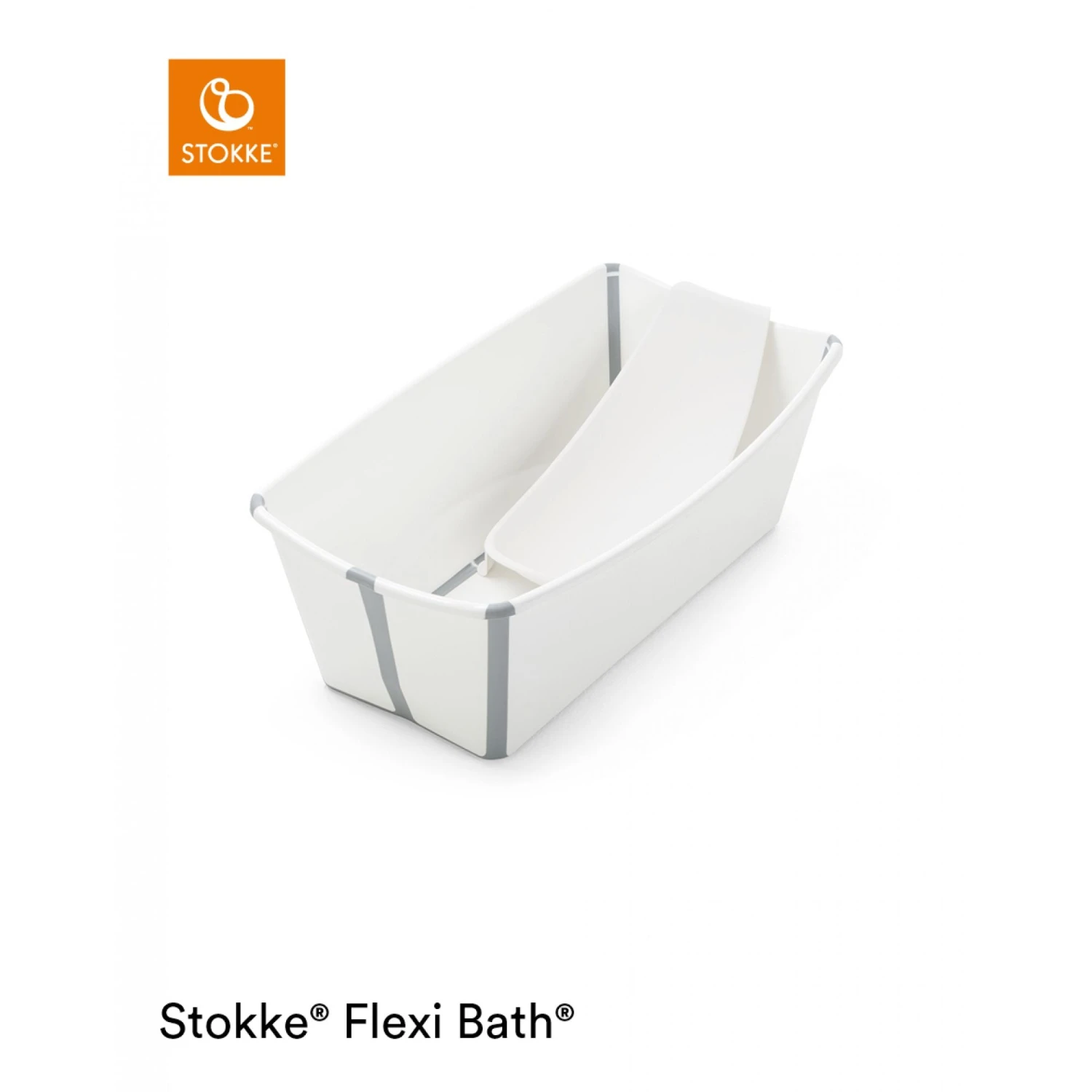 Stokke Baignoire Flexi Bath Blanche + Transat + Support De Baignoire 4 Stokke Baignoire Flexi Bath Blanche + Transat + Support De Baignoire – Image 2