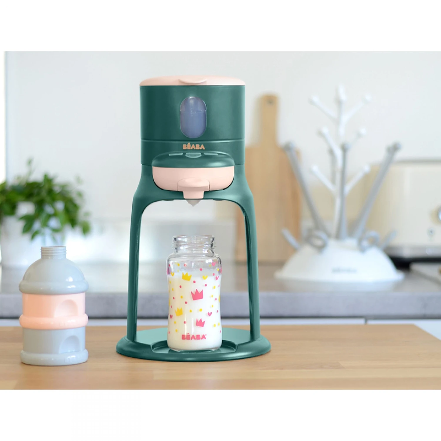 Beaba Chauffe Biberon Bib Expresso New Pine Green 4 Beaba Chauffe Biberon Bib Expresso New Pine Green – Image 2