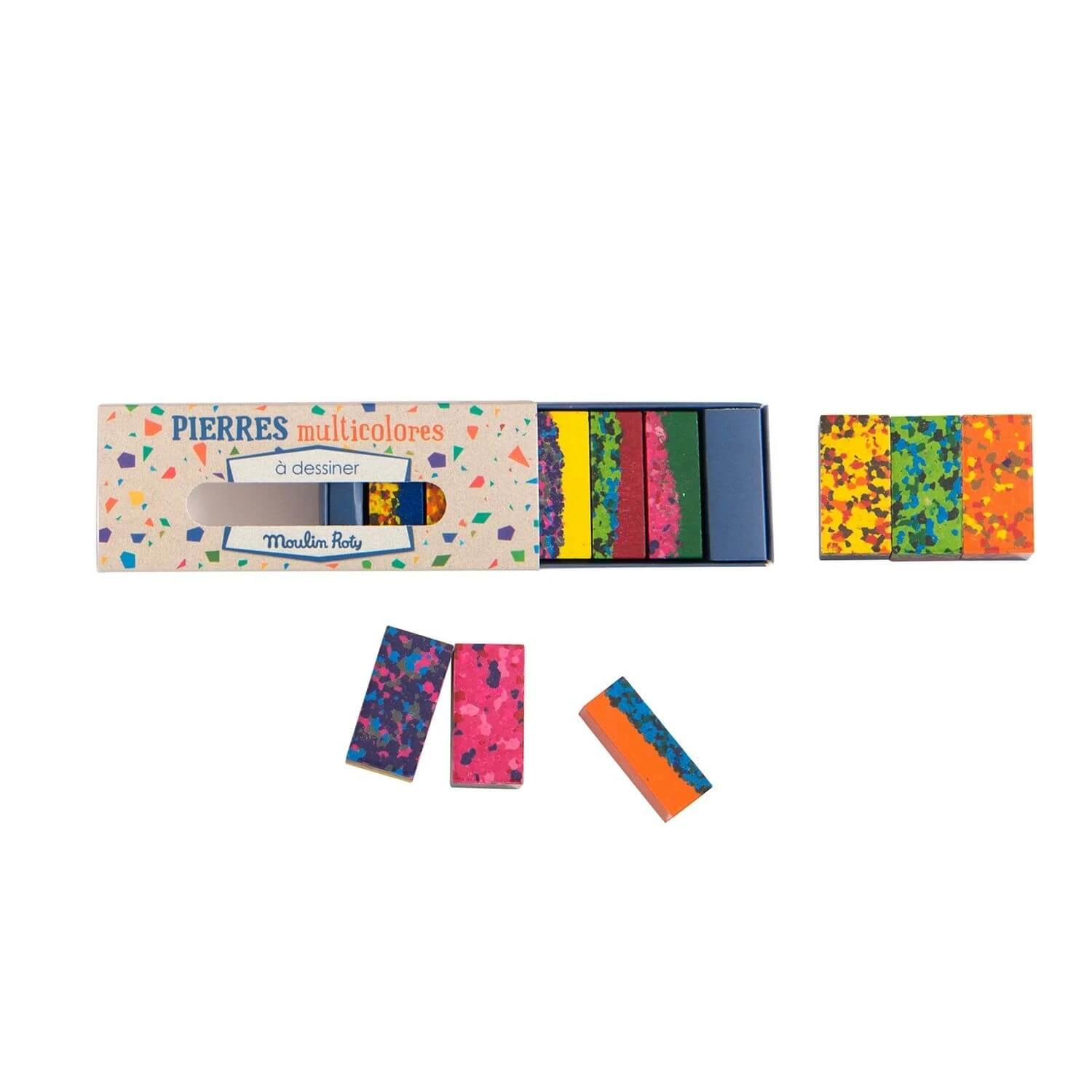 Moulin Roty Boîte De 6 Crayons De Cire Les Petites Merveilles 3 Moulin Roty Boîte De 6 Crayons De Cire Les Petites Merveilles