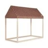 Cabane Majestic Marsala Taupe Stripes -Magasin De Périphériques Pour Enfants cabane majestic nobodinoz 320947 OA