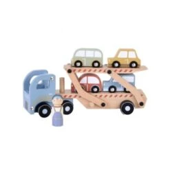 Little Dutch Camion Transporteur En Bois -Magasin De Périphériques Pour Enfants camion transporteur en bois baby to love OB