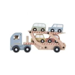 Little Dutch Camion Transporteur En Bois -Magasin De Périphériques Pour Enfants camion transporteur en bois baby to love OE
