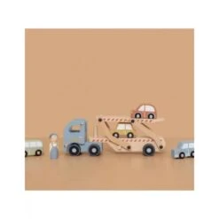 Little Dutch Camion Transporteur En Bois -Magasin De Périphériques Pour Enfants camion transporteur en bois baby to love OF