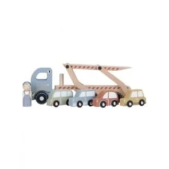 Little Dutch Camion Transporteur En Bois -Magasin De Périphériques Pour Enfants camion transporteur en bois baby to love OG