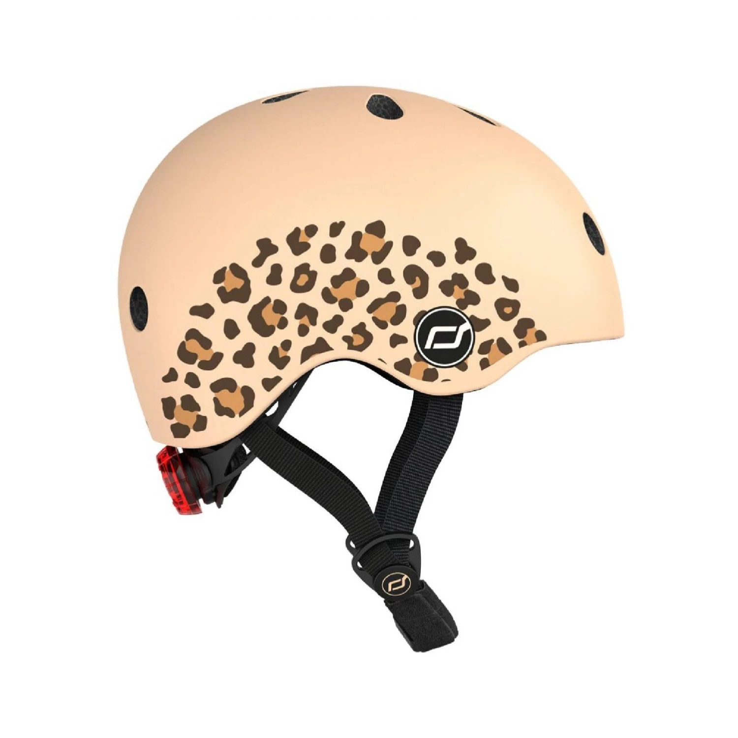 Scoot & Ride Casque Pour Enfant Taille XS Lifestyle Leopard 6 Scoot & Ride Casque Pour Enfant Taille XS Lifestyle Leopard – Image 4