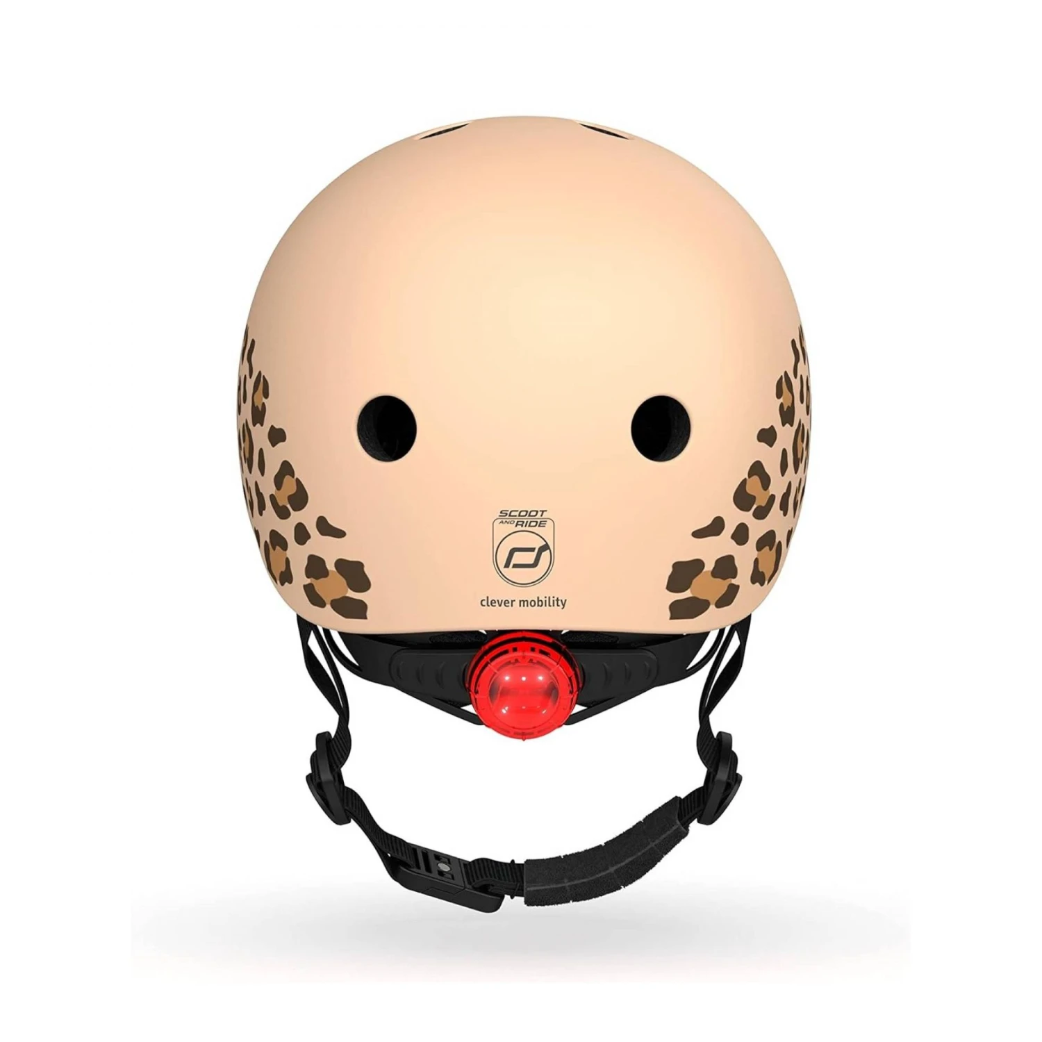 Scoot & Ride Casque Pour Enfant Taille XS Lifestyle Leopard 8 Scoot & Ride Casque Pour Enfant Taille XS Lifestyle Leopard – Image 6