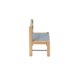 Petite Chaise Basse Enfant Louise Hybride Bleu Gris -Magasin De Périphériques Pour Enfants chaise basse louise hybride bleu gris combelle 367689 OD