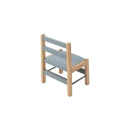 Petite Chaise Basse Enfant Louise Hybride Bleu Gris -Magasin De Périphériques Pour Enfants chaise basse louise hybride bleu gris combelle 367689 OE