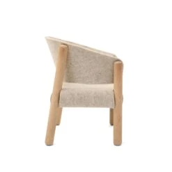 Chaise Enfant SABA Beige En Hêtre Brut -Magasin De Périphériques Pour Enfants chaise saba beige en hetre brut charlie crane OC