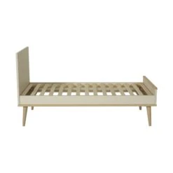 Chambre Duo Lit Bébé 70x140 Cm + Commode Avec Plan à Langer Flow Argile & Oak -Magasin De Périphériques Pour Enfants chambre duo lit 140 x 70 cm commode avec plan a langer flow argile oak quax OC