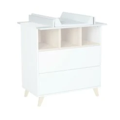 Chambre Duo Lit Bébé 70x140 Cm évolutif En Lit Enfant + Commode Avec Plan à Langer Loft White 11 Chambre Duo Lit Bébé 70x140 Cm évolutif En Lit Enfant + Commode Avec Plan à Langer Loft White -Magasin De Périphériques Pour Enfants chambre duo lit convertible 140 x 70 cm commode avec plan a langer loft white quax OC