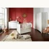 Chambre Trio Lit 60x120 Cm + Armoire + Commode Loft Blanc -Magasin De Périphériques Pour Enfants chambre trio lit 120 x 60 commode armoire loft blanc sauthon meubles OA