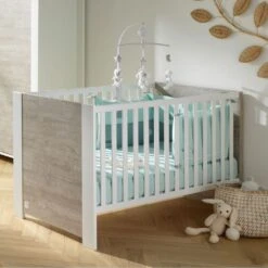 Chambre Trio Lit évolutif Bébé Little Big Bed 70x140 Cm + Armoire + Commode Loft Bois -Magasin De Périphériques Pour Enfants chambre trio lit little big bed 140 x 70 commode armoire loft bois sauthon meubles OI