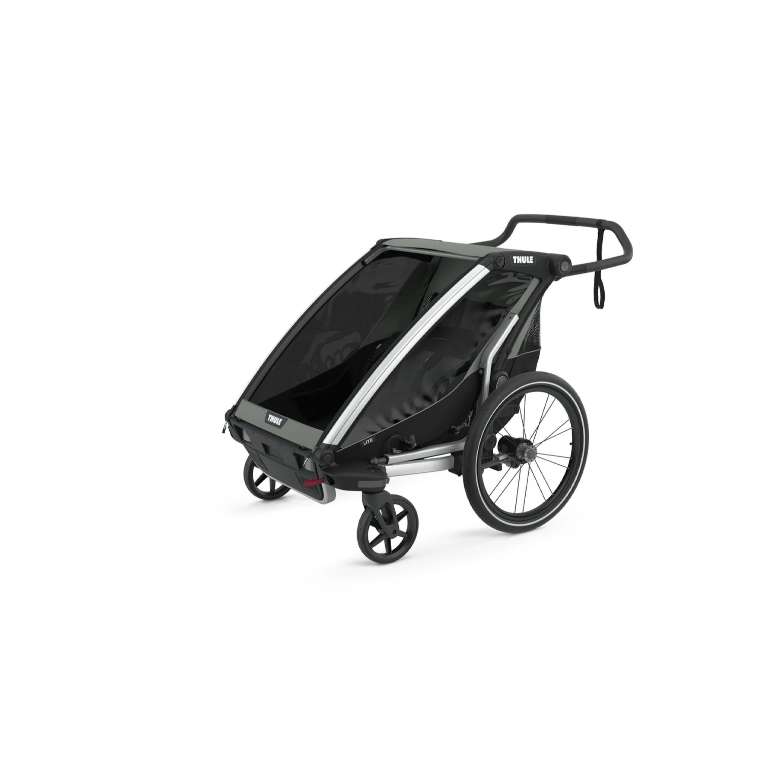 Thule Chariot Lite Biplace 2 Agave 5 Thule Chariot Lite Biplace 2 Agave – Image 3