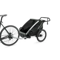 Thule Chariot Lite Biplace 2 Agave 18 Thule Chariot Lite Biplace 2 Agave -Magasin De Périphériques Pour Enfants chariot lite 2 agave thule OF