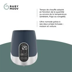 BabyMoov Chauffe Biberon NutriSmart -Magasin De Périphériques Pour Enfants chauffe biberon maisonvoiture nutri smart babymoov OC