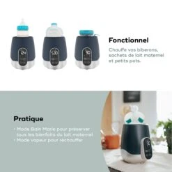 BabyMoov Chauffe Biberon NutriSmart -Magasin De Périphériques Pour Enfants chauffe biberon maisonvoiture nutri smart babymoov OD