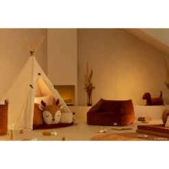 Pouf/Fauteuil Enfant Chelsea Velvet Wild Brown 20 Pouf/Fauteuil Enfant Chelsea Velvet Wild Brown -Magasin De Périphériques Pour Enfants chelsea velvet beanbag 72x75x42 nobodinoz 284897 OI