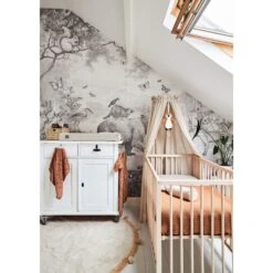 Jollein Ciel De Lit Vintage 155 Cm Nougat -Magasin De Périphériques Pour Enfants ciel vintage 155cm nougat jollein OD