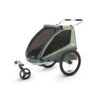 Thule Remorque De Vélo Coaster 2 XT Mallard Green -Magasin De Périphériques Pour Enfants coaster 2 xt bike trailerstroll basil mallard green thule OA