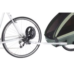 Thule Remorque De Vélo Coaster 2 XT Mallard Green -Magasin De Périphériques Pour Enfants coaster 2 xt bike trailerstroll basil mallard green thule OD