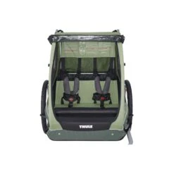 Thule Remorque De Vélo Coaster 2 XT Mallard Green -Magasin De Périphériques Pour Enfants coaster 2 xt bike trailerstroll basil mallard green thule OH