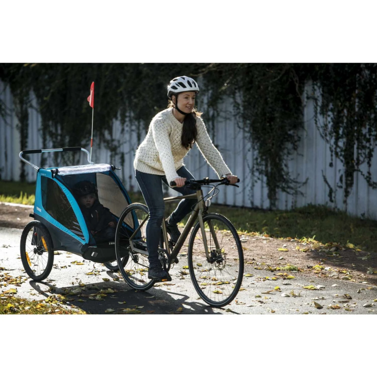 Thule Remorque De Vélo Coaster 2 XT Blue 11 Thule Remorque De Vélo Coaster 2 XT Blue – Image 9