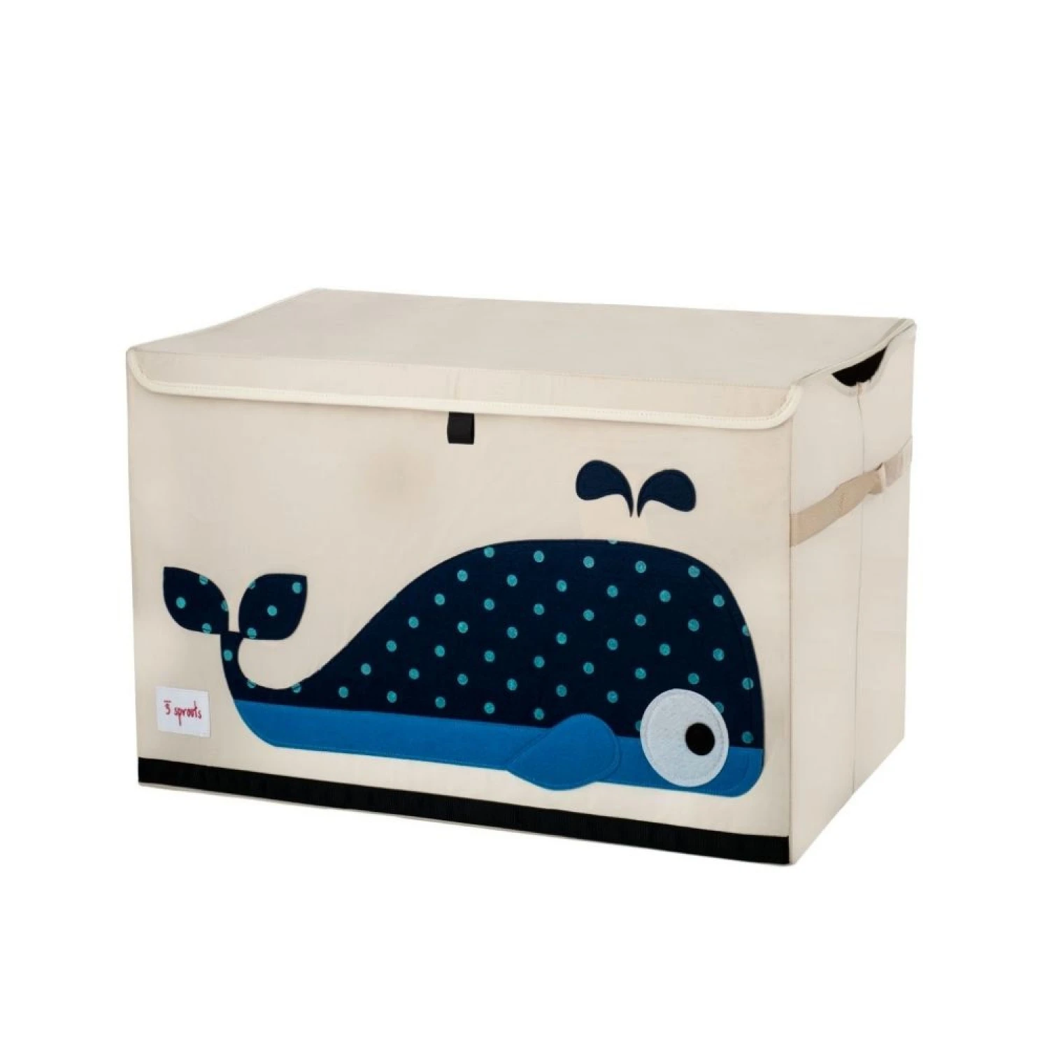 3 Sprouts Coffre à Jouets Baleine 3 3 Sprouts Coffre à Jouets Baleine