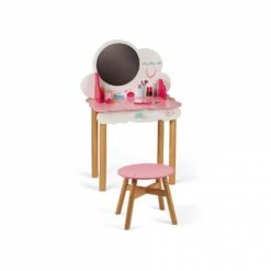 Janod Coiffeuse En Bois P'tite Miss -Magasin De Périphériques Pour Enfants coiffeuse p tite miss janod OC