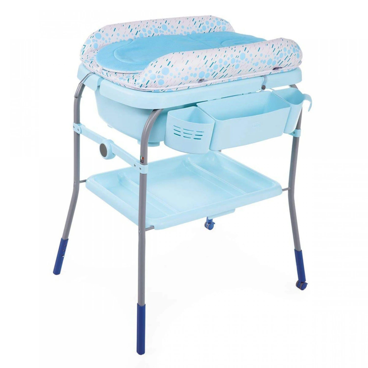 CHICCO Table à Langer Avec Baignoire Cuddle & Bubble Ocean 3 CHICCO Table à Langer Avec Baignoire Cuddle & Bubble Ocean