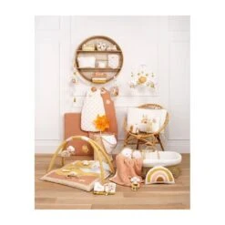 Coussin Décoratif Arc En Ciel Sunlight -Magasin De Périphériques Pour Enfants coussin deco arc en ciel sunlight sauthon baby deco OD