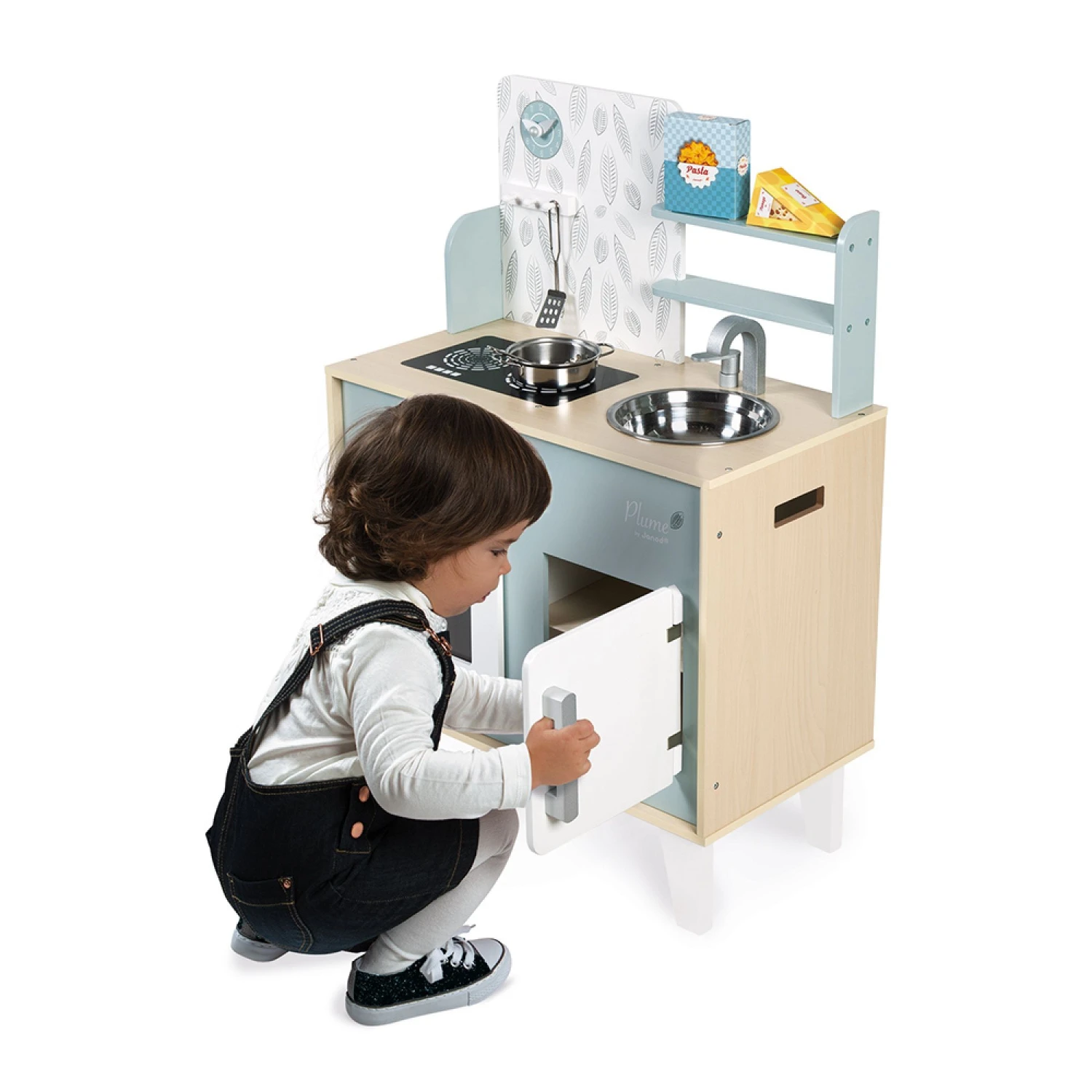Janod Cuisine Enfant En Bois Plume 7 Janod Cuisine Enfant En Bois Plume – Image 5