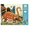 Djeco Mosaïques Dinosaures 2 Planches à Réaliser -Magasin De Périphériques Pour Enfants dinosaures djeco 61419 OA