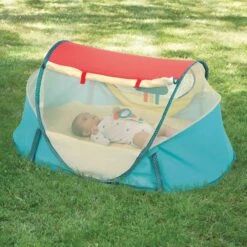 Lit Nomade Montgolfière Avec 2 Activités Suspendues -Magasin De Périphériques Pour Enfants dodo nomade mongolfiere ludi jouets OD