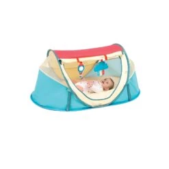 Lit Nomade Montgolfière Avec 2 Activités Suspendues -Magasin De Périphériques Pour Enfants dodo nomade mongolfiere ludi jouets OF