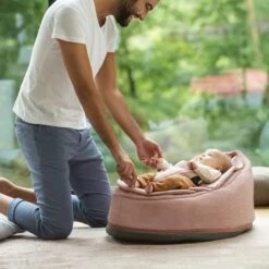 BabyMoov Transat Doomoo Seat'n Swing Pink -Magasin De Périphériques Pour Enfants doomoo seatn swing pink balancelle incluse babymoov OD