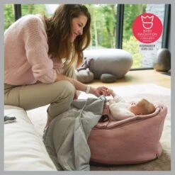 BabyMoov Transat Doomoo Seat'n Swing Pink -Magasin De Périphériques Pour Enfants doomoo seatn swing pink balancelle incluse babymoov OF