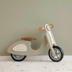 Little Dutch Draisienne Scooter Olive -Magasin De Périphériques Pour Enfants draisienne scooter olive little dutch OD