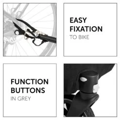 HAUCK Remorque De Vélo Dryk Duo Rose -Magasin De Périphériques Pour Enfants dryk duo rose hauck OH