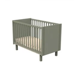 Chambre Duo Lit 60x120 Cm + Commode 1 Tiroir 2 Portes Eleonore Kaki -Magasin De Périphériques Pour Enfants duo lit bebe 120 x 60 eleonore kaki commode 1 tiroir 2 portes eleonore kaki sauthon meubles OD