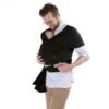 Jané Echarpe De Portage Cocoon Black -Magasin De Périphériques Pour Enfants echarpe de portage cocoon baby wrap jane OA
