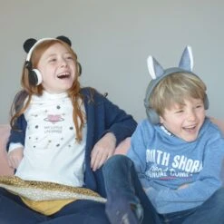 Casque Audio Filaire Panda -Magasin De Périphériques Pour Enfants ecouteur filaire panda kidywolf OD