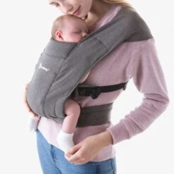 Ergobaby Porte-bébé Embrace Gris -Magasin De Périphériques Pour Enfants embrace gris ergobaby OE