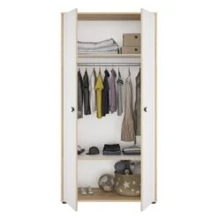 Chambre Trio Arthur - Lit 60/120 + Commode + Armoire -Magasin De Périphériques Pour Enfants enslit 60x120 et commarm galipette OI