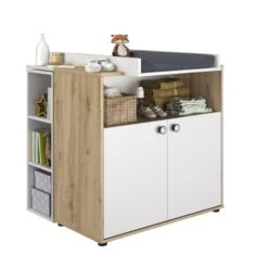 Chambre Duo Arthur Lit 60x120 Cm + Commode -Magasin De Périphériques Pour Enfants enslit 60x120 et commode 2p galipette OE