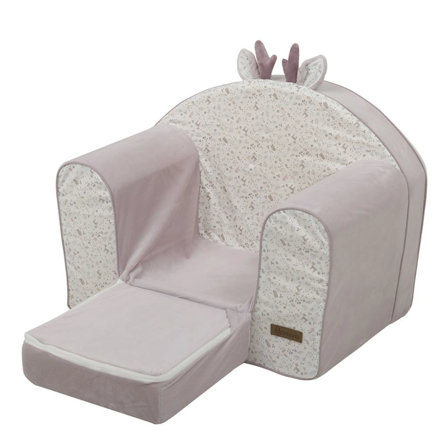 Fauteuil Club Bébé Lilas 4 Fauteuil Club Bébé Lilas – Image 2