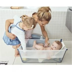 Stokke Baignoire Flexi Bath Verte + Transat De Bain 17 Stokke Baignoire Flexi Bath Verte + Transat De Bain -Magasin De Périphériques Pour Enfants flexibath bundle transparent green stokke OH