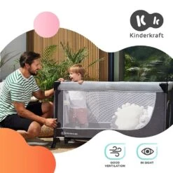 Kinderkraft Lit Parapluie Leody - Pink -Magasin De Périphériques Pour Enfants kinderkraft folding bed leody pink kinderkraft OH